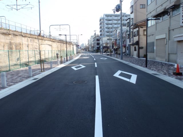 新長田南側街路築造工事 完成
